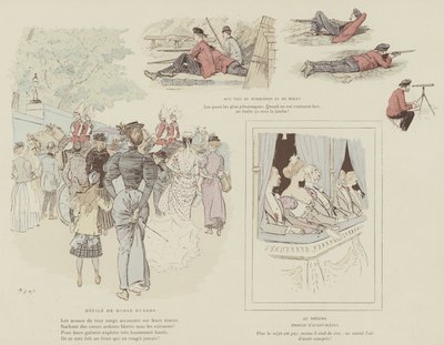 Ilustrace pro La Vie De Londres od Mars od Maurice Charles Mathieu Bonvoisin