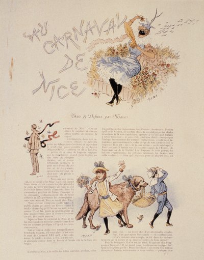 Pěkný karneval, 1894 od Maurice Charles Mathieu Bonvoisin