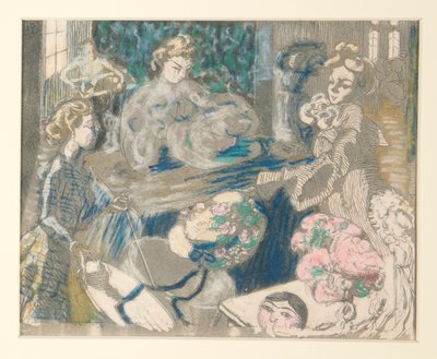 Milliners Shop od Maurice Delcourt