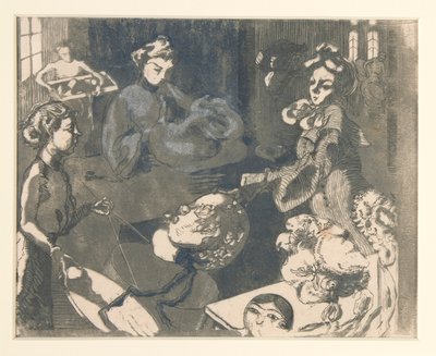 Milliners Shop od Maurice Delcourt