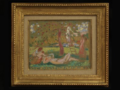 Podzimní bukolky aneb Pod jabloní od Maurice Denis