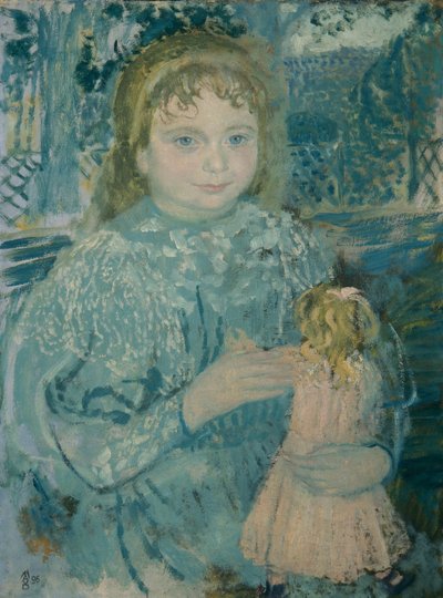 Dívka s panenkou (Thérèse Watillaux) od Maurice Denis