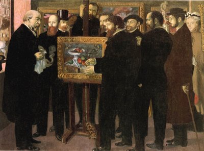 Pocta Cézannovi, 1900 od Maurice Denis