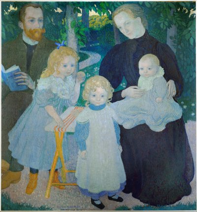 Rodina Melleriových (olej na plátně) od Maurice Denis