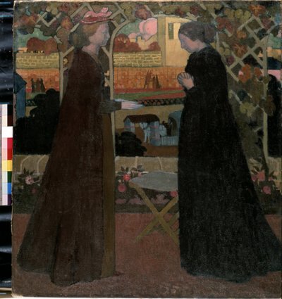 Návštěva. Obraz Maurice Denise (1870-1943) od Maurice Denis