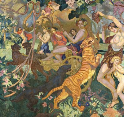 Bakchanálie královského tygra, od Maurice Denis