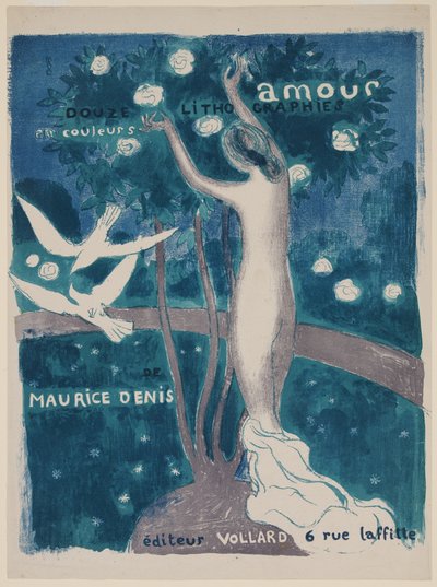 Liebe: Zwölf Lithografien in Farbe: Umschlag od Maurice Denis