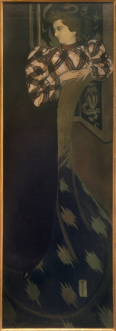 Madame Ranson v zeleném od Maurice Denis