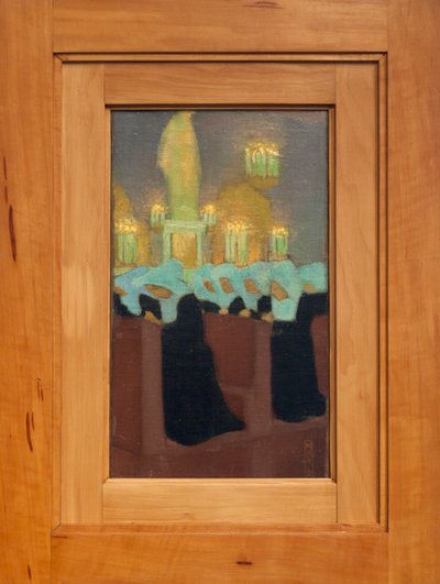 Ranní mše (modlitební sestry) od Maurice Denis