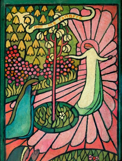 Noli Me Tangere (olej na kartonu) od Maurice Denis