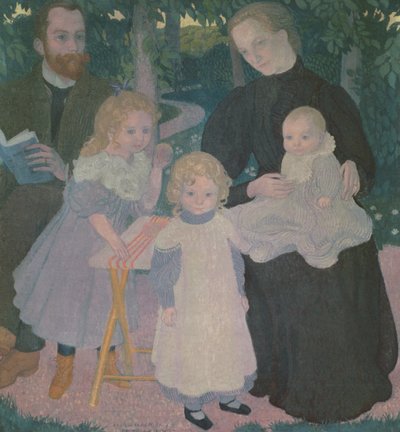 Rodina Melleriových, 1897 od Maurice Denis