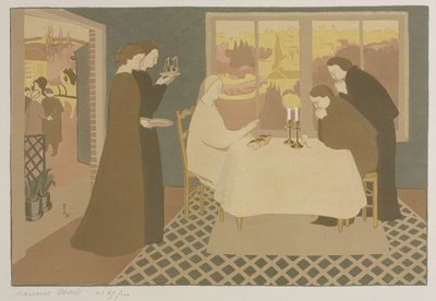 Poutníci v Emauzích od Maurice Denis