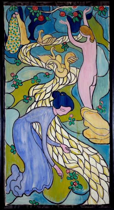 Obraz Ženy u potoka od Maurice Denise (1870-1943) 1894 (huile sur toile) od Maurice Denis
