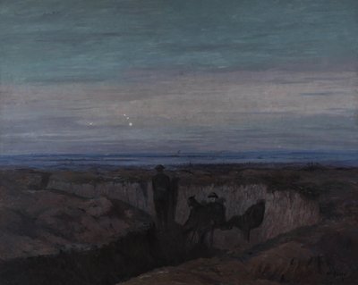 Úsvit v Ouse Trench, 1918 od Maurice Galbraith Cullen