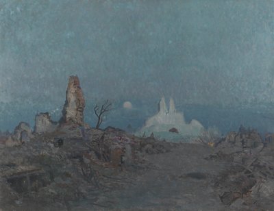 The Sunken Road, Hangard, 1918 od Maurice Galbraith Cullen