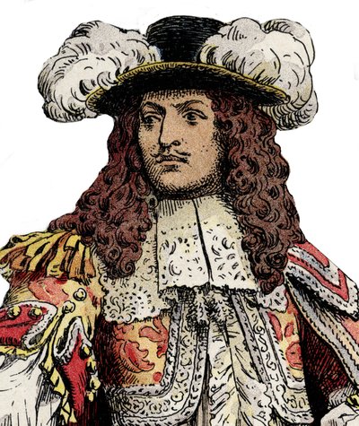 Francouzský král Ludvík XIV. - Chromotypografie v „“Le Roy Soleil““ (Louis XIV) Gustave Toutwelve, ilustrace Maurice Leloir (1853-1940) od Maurice Leloir