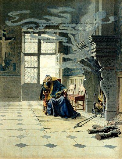 Historie Francie: Na předvečer Luconu se stal kardinálem Richelieu (Armand Jean du Plessis od Maurice Leloir