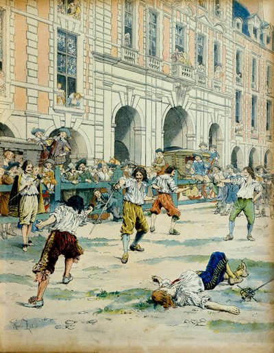 Dějiny Francie: Nová úprava (právo) od kardinála Richelieu (Armand Jean du Plessis od Maurice Leloir