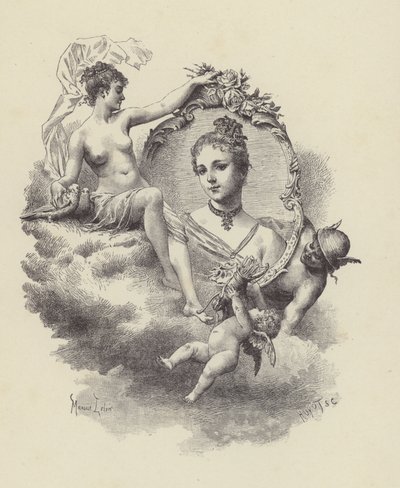 Ilustrace pro Manon Lescaut (rytina) od Maurice Leloir