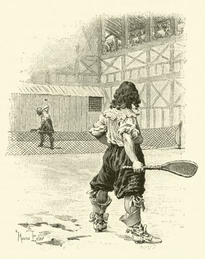Ilustrace pro Tři mušketýři (rytina) od Maurice Leloir