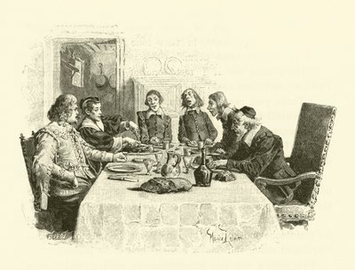 Ilustrace pro Tři mušketýry (rytina) od Maurice Leloir