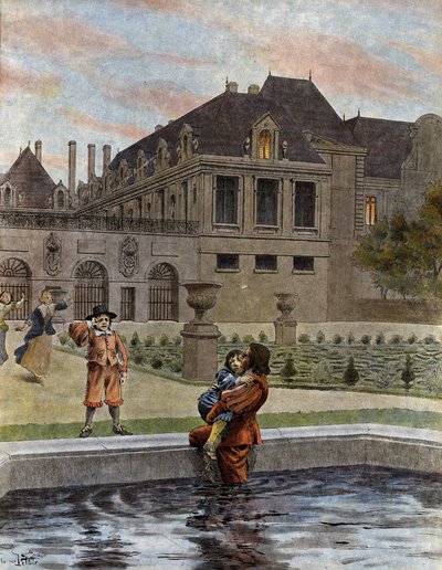 Ludvík XIV., známý jako Le Roi-Soleil (král Soleil nebo Ludvík Veliký od Maurice Leloir