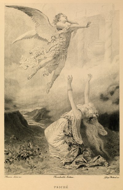 Psyche by Moliere od Maurice Leloir