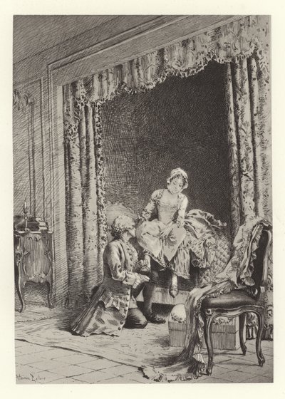 Pokušení od Maurice Leloir