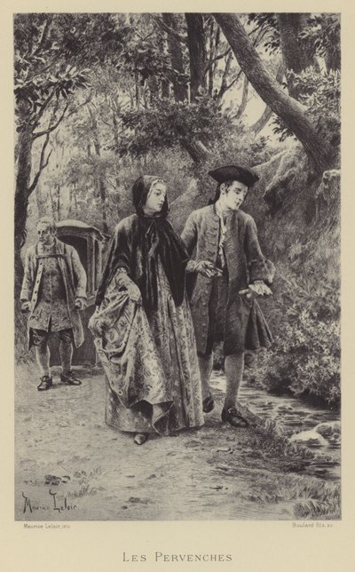 Barvínek (hlubotisk) od Maurice Leloir