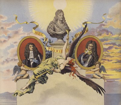 Tři věky Ludvíka XIV od Maurice Leloir