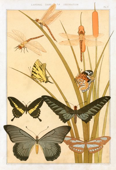 Motýli, hospoda. 1897. od Maurice Pillard Verneuil