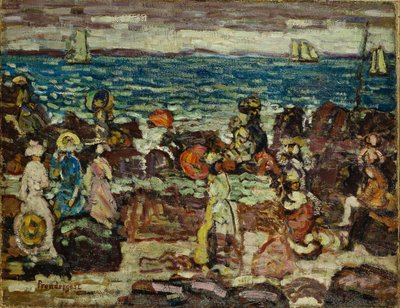 Ein dunkler Tag od Maurice Prendergast