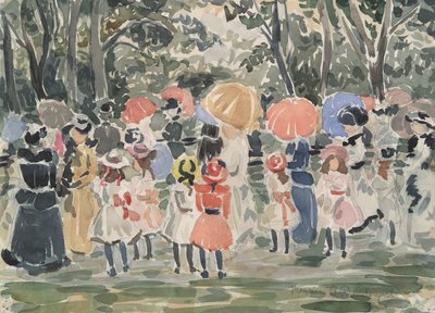 V parku od Maurice Brazil Prendergast