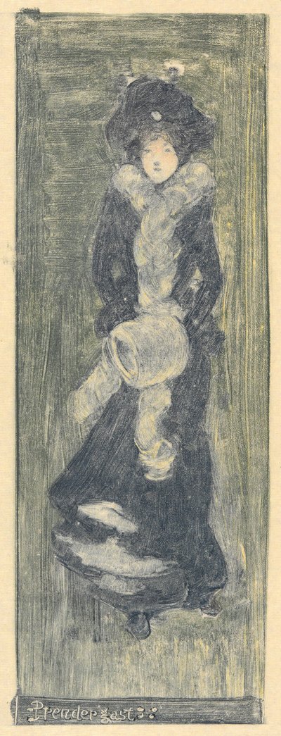 Lady Su Hui a její veršované puzzle od Maurice Brazil Prendergast
