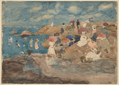 Revere Beach od Maurice Prendergast