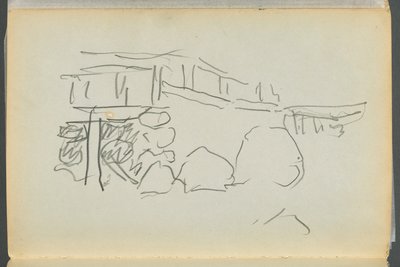 Skicář - Hotel Granite Shore, Rockport, strana 178: . od Maurice Prendergast