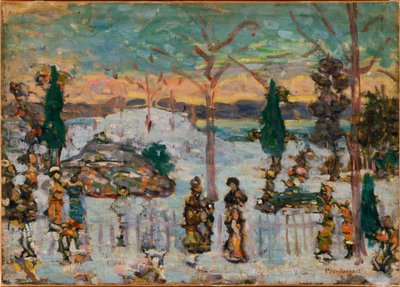 Sníh v dubnu od Maurice Prendergast