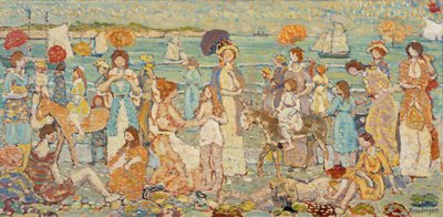 Pláž "č. 3""" od Maurice Prendergast