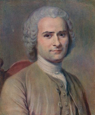 Jean-Jacques Rousseau, 1753 od Maurice Quentin de La Tour