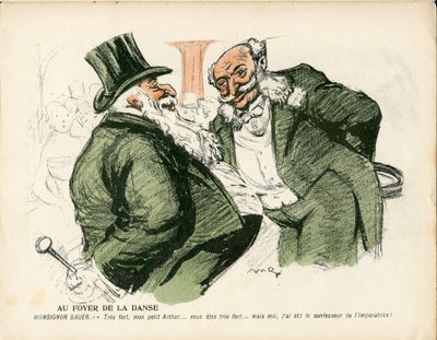 Máslový talíř, číslo 185, satirické barvy od Maurice Radiguet