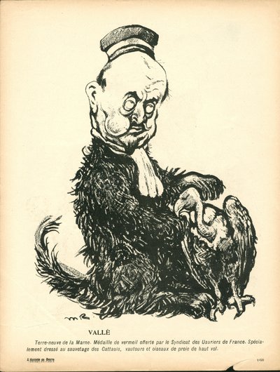 Máslový talíř, číslo 191, satirické barvy od Maurice Radiguet