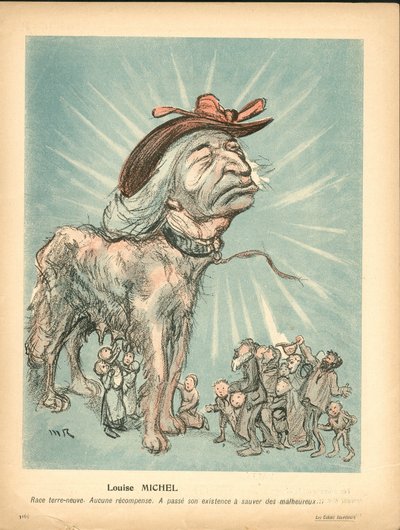 Máslový talíř, číslo 191, satirické barvy od Maurice Radiguet