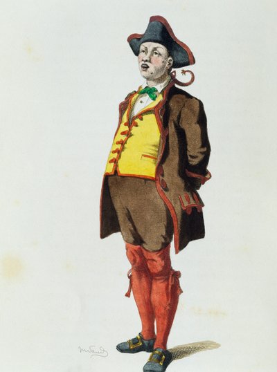Gianduja v roce 1858, Maurice Sand (1823-1889) od Maurice Sand