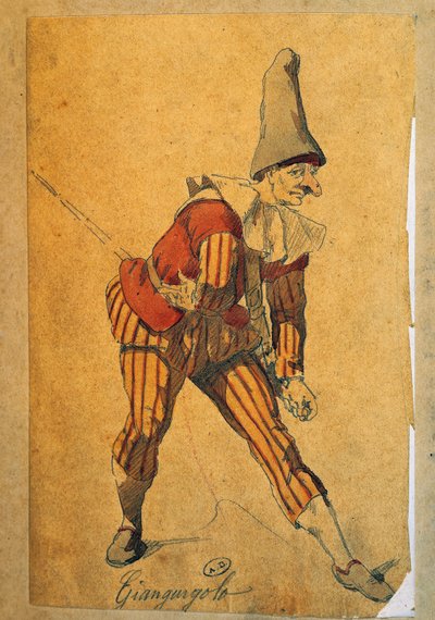 Giangurgolo, postava Commedia dell