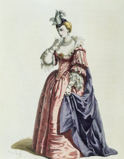 Isabella v roce 1600, Maurice Sand (1823-1889) od Maurice Sand