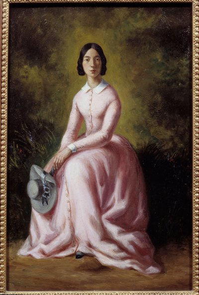 Portrét zpěvačky Pauline Viardot (1821-1910) Obraz Maurice Sanda (1823-1889) Paříž 19. století, musee de la Vie Romantique - Portrét zpěvačky Pauline Viardot (1821-1910). Obraz Maurice Sanda (1823-1889) od Maurice Sand