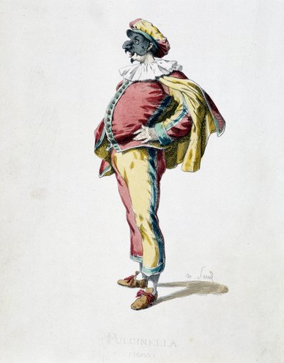 Pulcinella (Polichinelle) od Maurice Sand