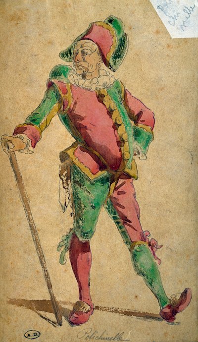 Pulcinella, postava Commedia dell