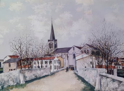 Die Villa von Paris von Maurice Utrillo