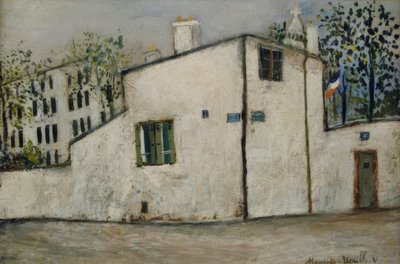 Berliozův dům od Maurice Utrillo